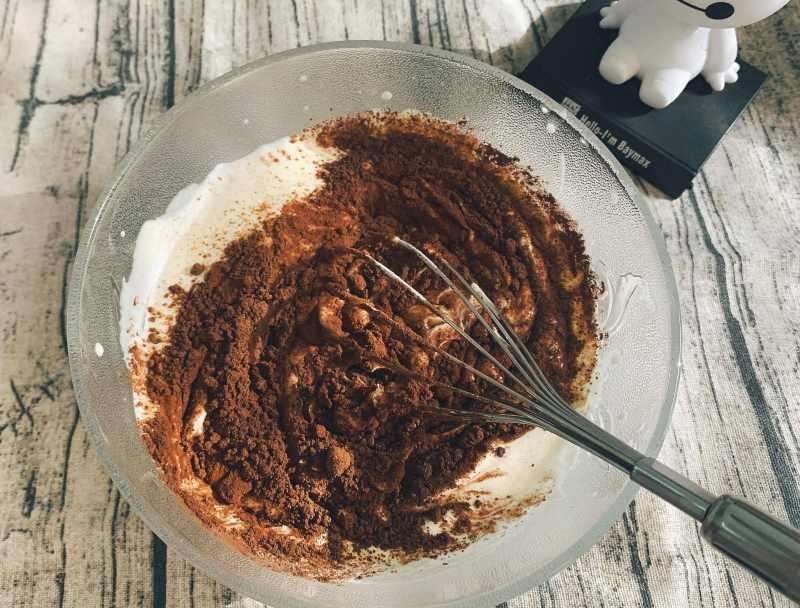 Cách làm kem socola bằng bột cacao (1)