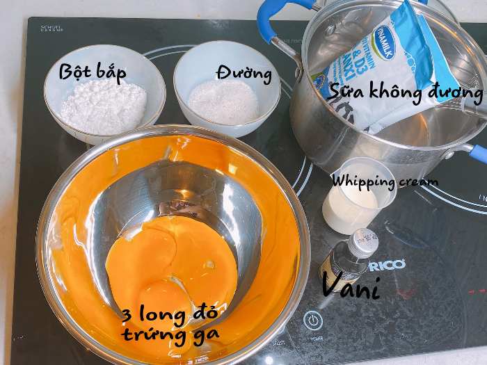 Cách làm bánh Donut Kem Trứng ngon